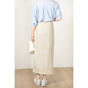 Custom Size Cotton linen wrap skirt, wrap around skirt,high waisted skirt,Custom Size, wrap midi skirt,Full length skirt, Long skirt