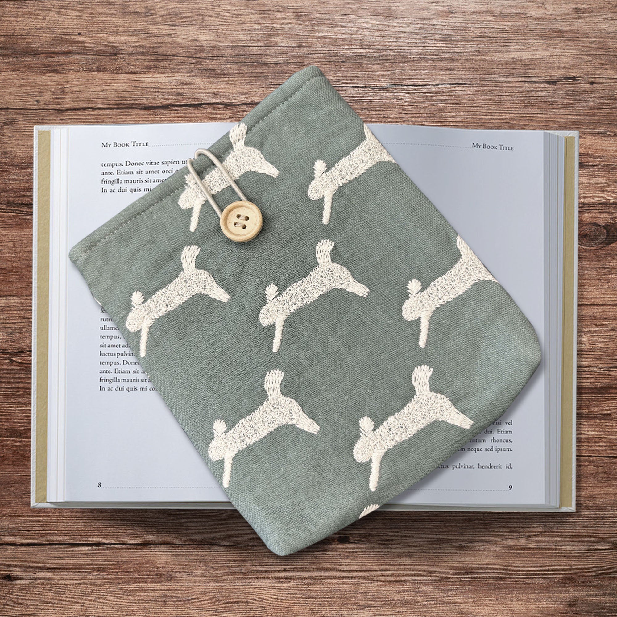 Kindle Sleeve, Padded Book Sleeve, Book Pouch Kindle Paperwhite Case, Kindle Oasis Cover, Cute Book Sleeve