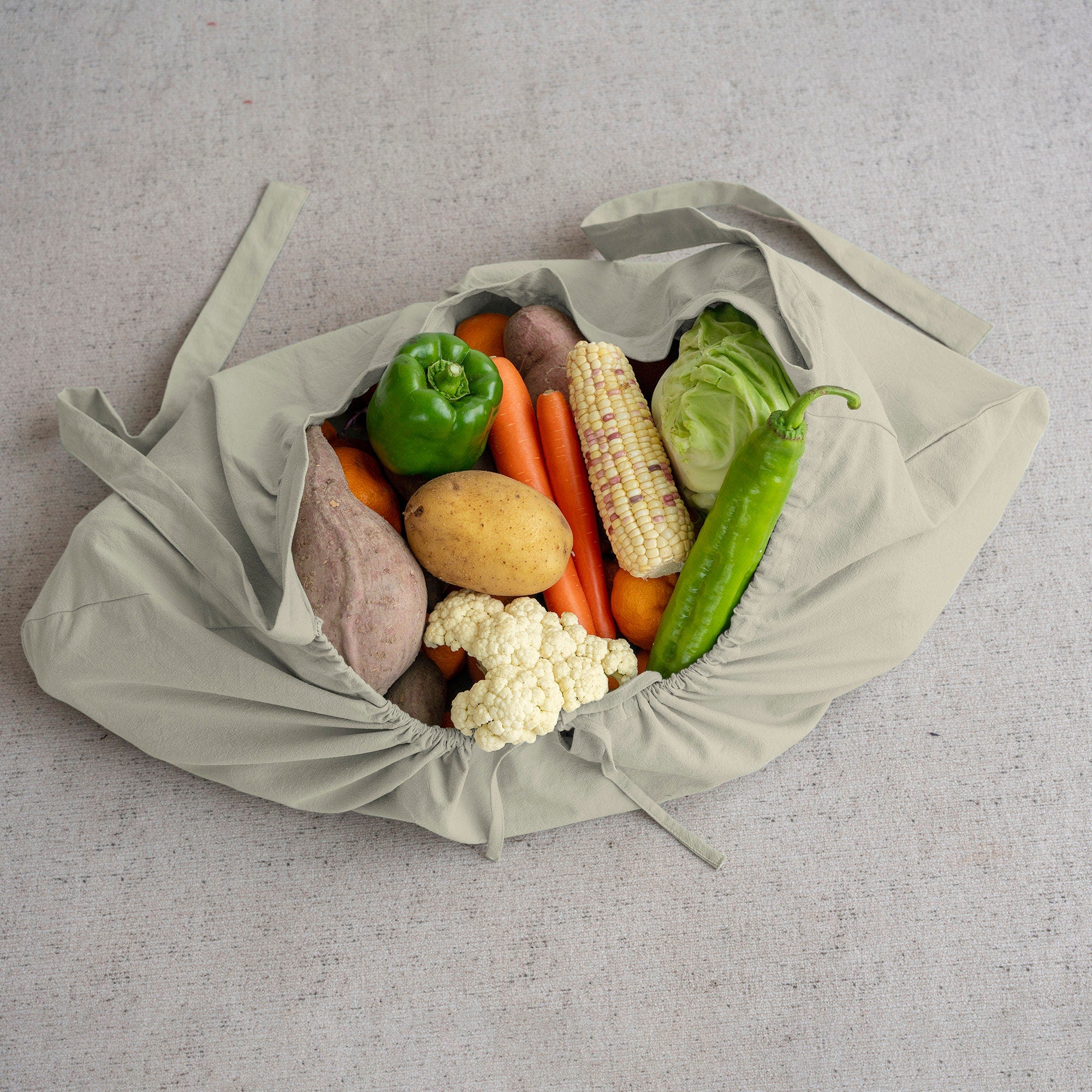 Harvest Apron Gathering Apron, Egg Apron，Cotton Foraging Apron Garden Apron with pockets Vegetable, Fruit,Christmas gift for adult and kids