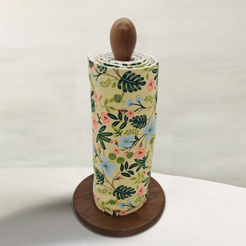 Reusable Unpaper Towels — Spring Rose Garden