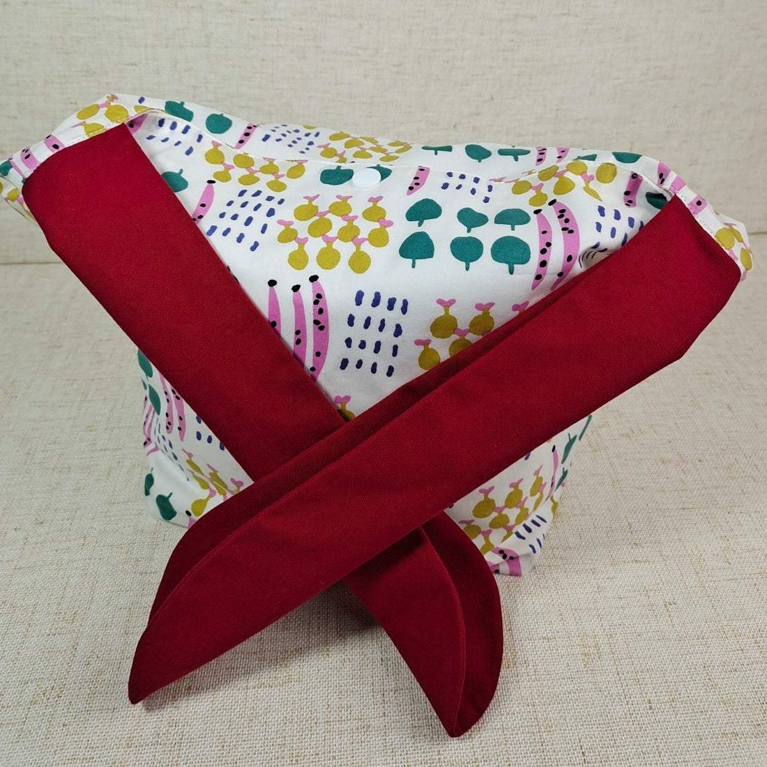 Vegetables and Fruits  Cotton Bento Lunch Bag