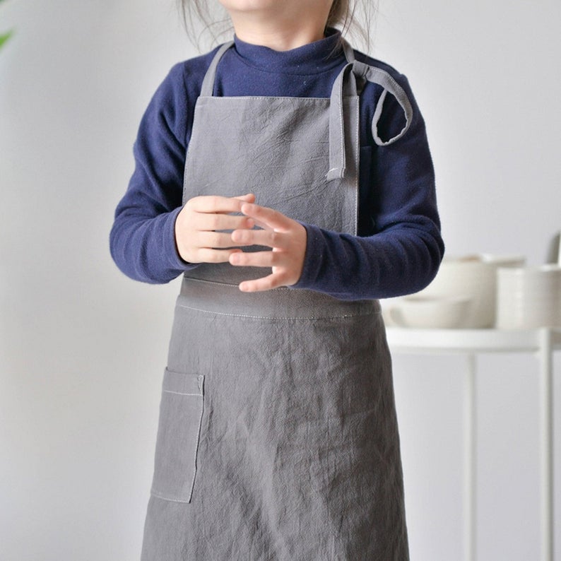 Charcoal Kids Apron