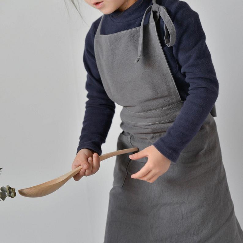 Charcoal Kids Apron