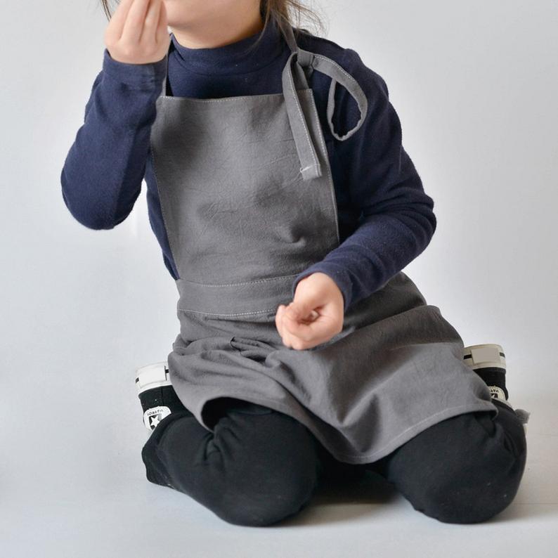 Charcoal Kids Apron