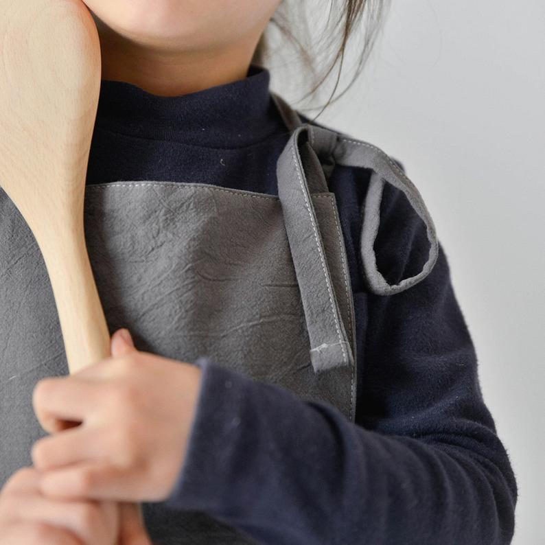 Charcoal Kids Apron