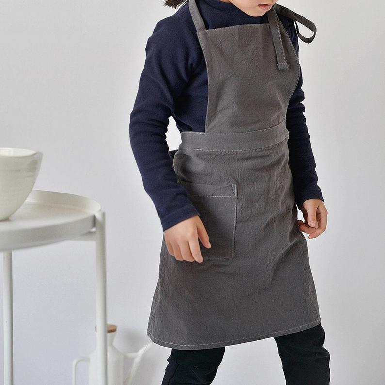 Charcoal Kids Apron