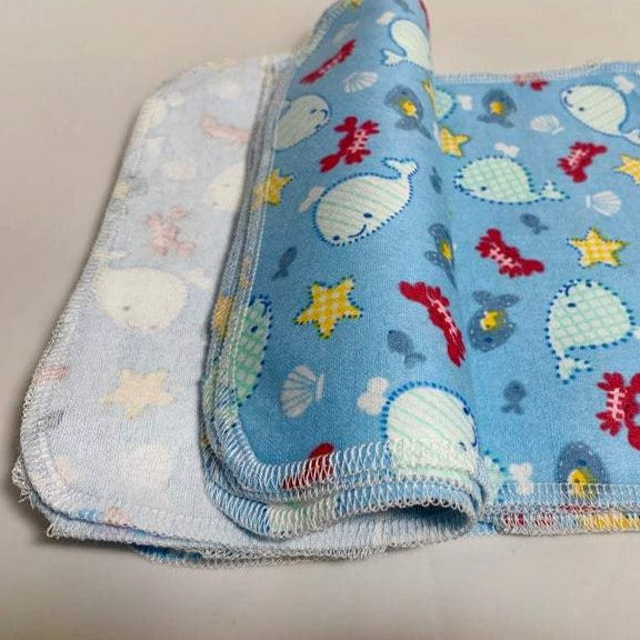 Multi-Use Soft Towel, Set of 12 — Baby Whale