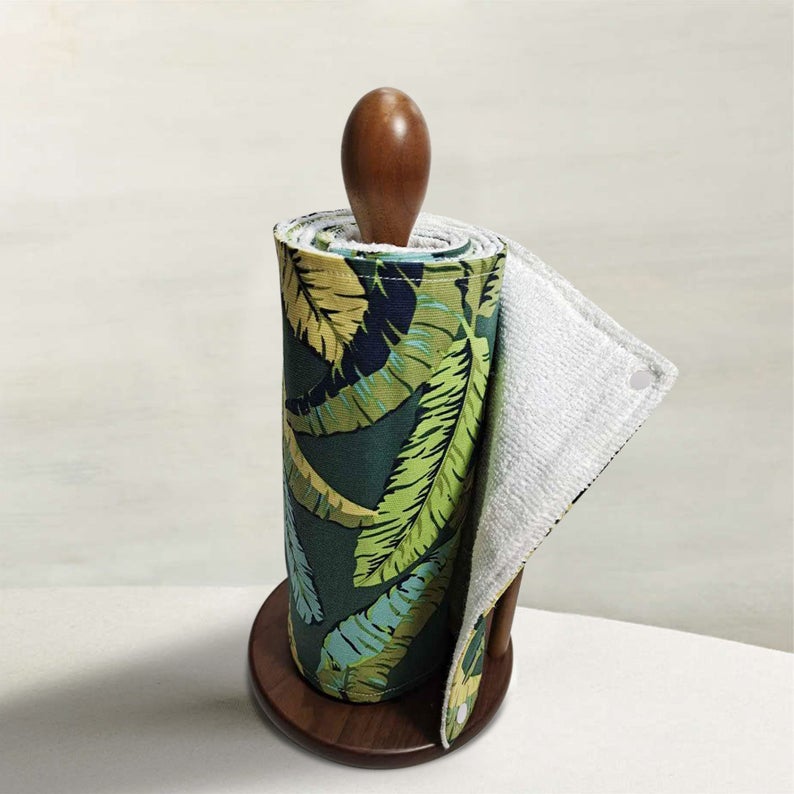 Reusable Unpaper Towels — Tropical Leaves