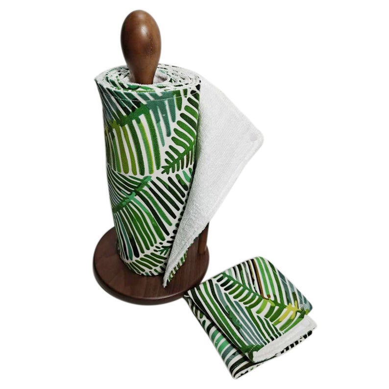 Reusable Unpaper Towels — Red wood Leaf