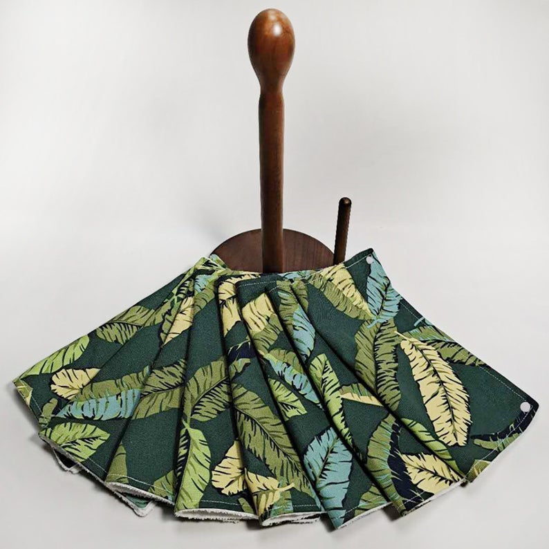 Reusable Unpaper Towels — Tropical Leaves