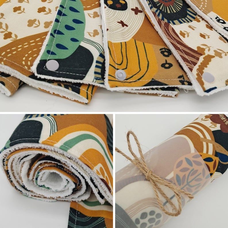 Reusable Unpaper Towels — Brown dandelion