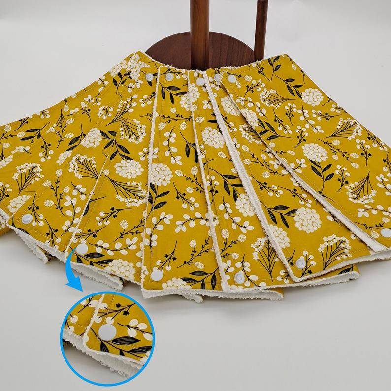 Reusable Unpaper Towels — Yellow Dandelion