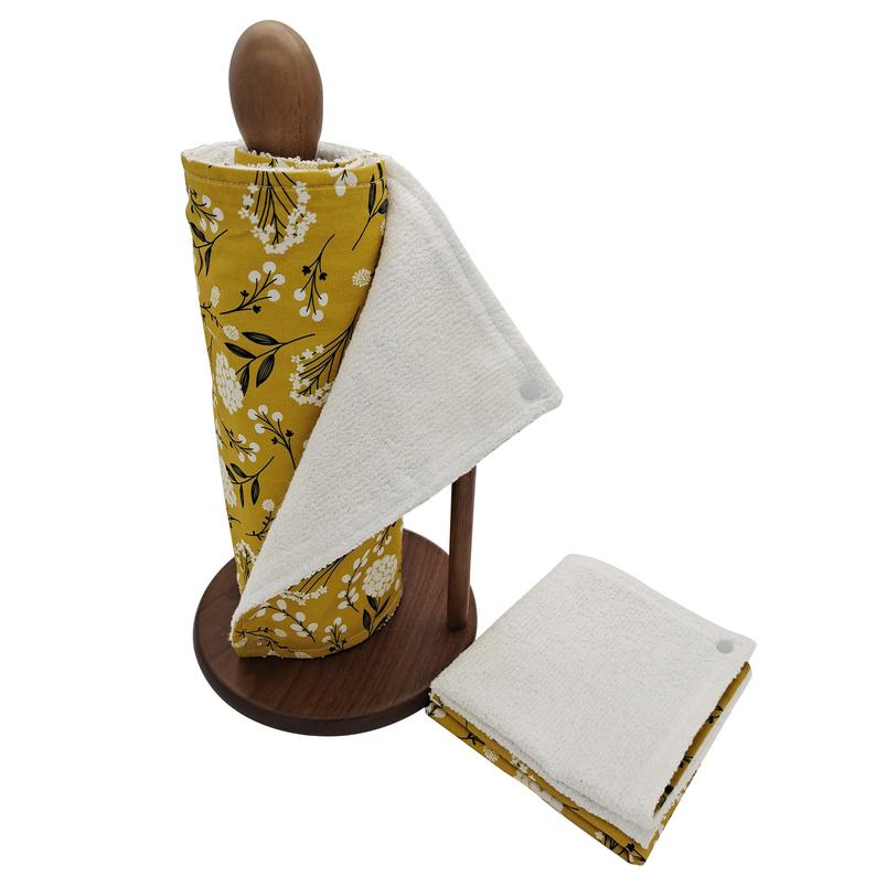 Reusable Unpaper Towels — Yellow Dandelion