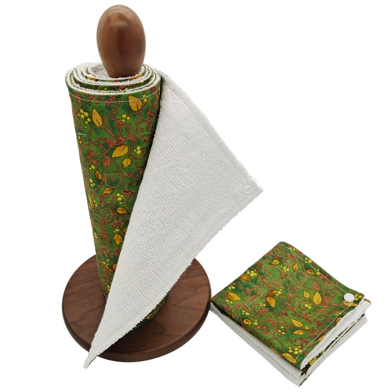 Reusable Unpaper Towels — Retro Pattern