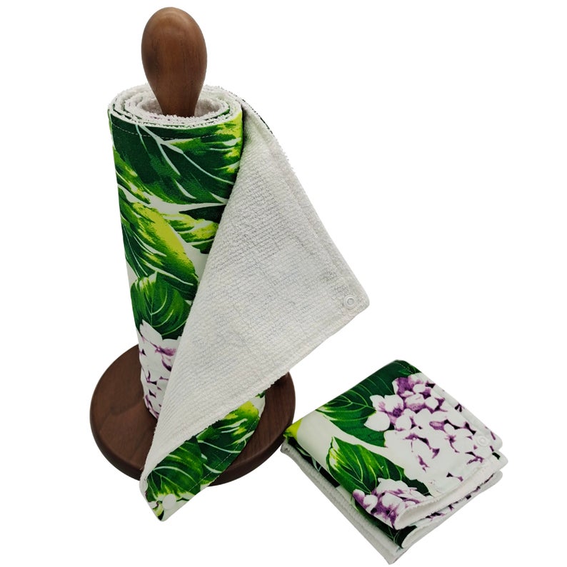Reusable Unpaper Towels — French Hydrangea