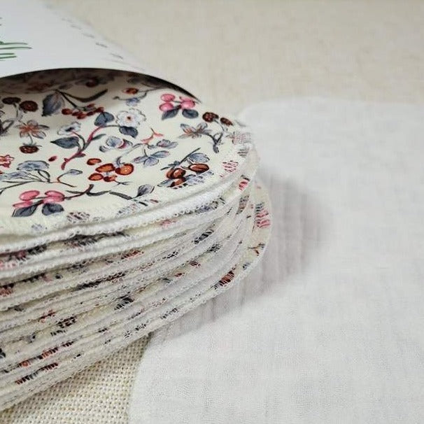 Multi-Use Soft Towel, Set of 12 — Spring Berries Pink