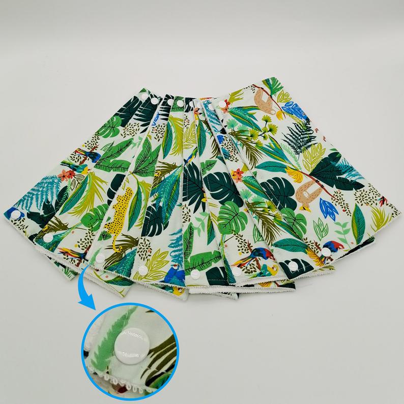 Reusable Unpaper Towels — Colorful Forest