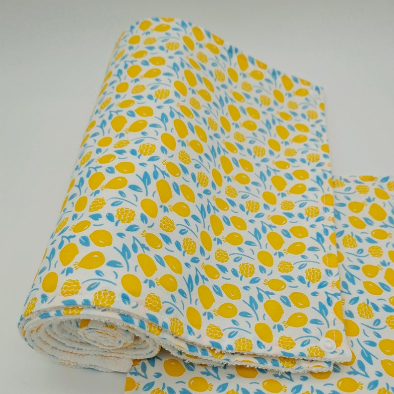Reusable Unpaper Towels — Yellow Fruit
