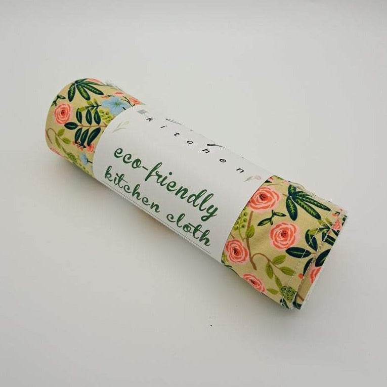 Reusable Unpaper Towels — Spring Rose Garden