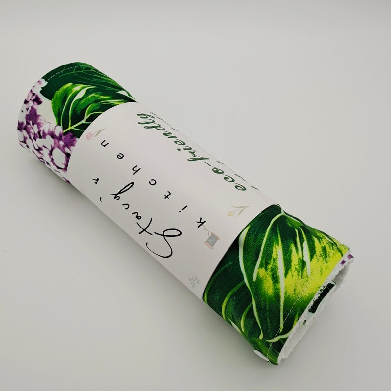 Reusable Unpaper Towels — French Hydrangea