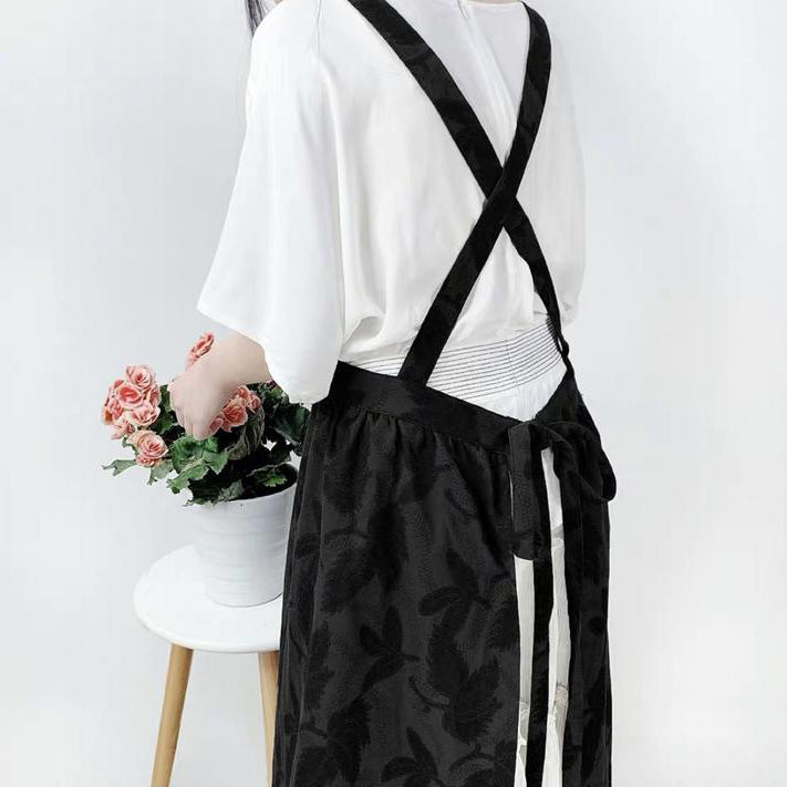 Maple Leaf Jacquard Apron