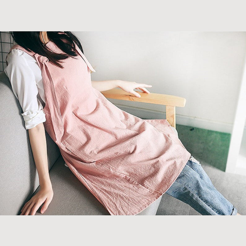 Basic Apron Cotton and Linen Adult Apron