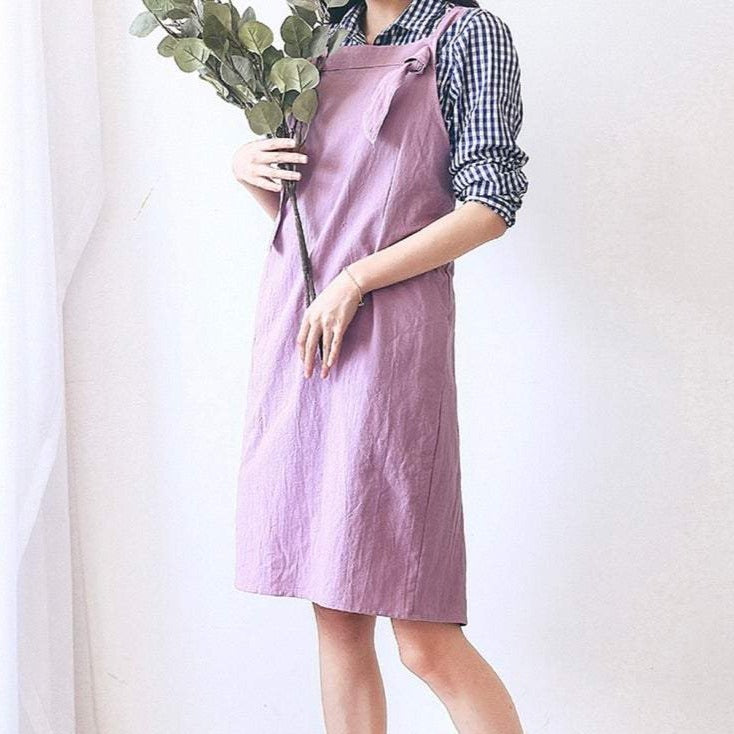 Basic Apron Cotton and Linen Adult Apron
