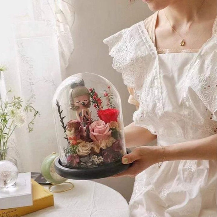 Victorian-Style Embroidered Apron
