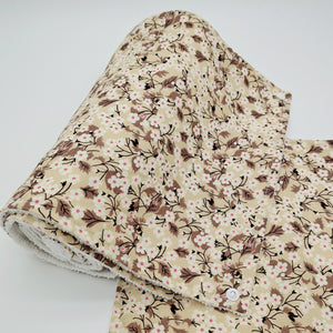 Rolled unpaper kitchen towels, Zero waste dish towels, Thick reusable paper towels roll with snaps ,eco-friendly kitchen— Autumn Florals