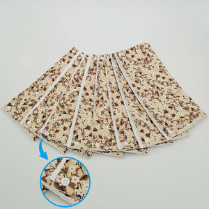 Rolled unpaper kitchen towels, Zero waste dish towels, Thick reusable paper towels roll with snaps ,eco-friendly kitchen— Autumn Florals