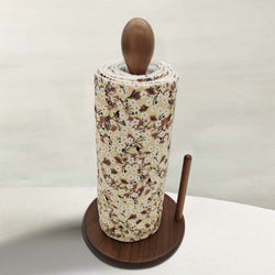 Rolled unpaper kitchen towels, Zero waste dish towels, Thick reusable paper towels roll with snaps ,eco-friendly kitchen— Autumn Florals