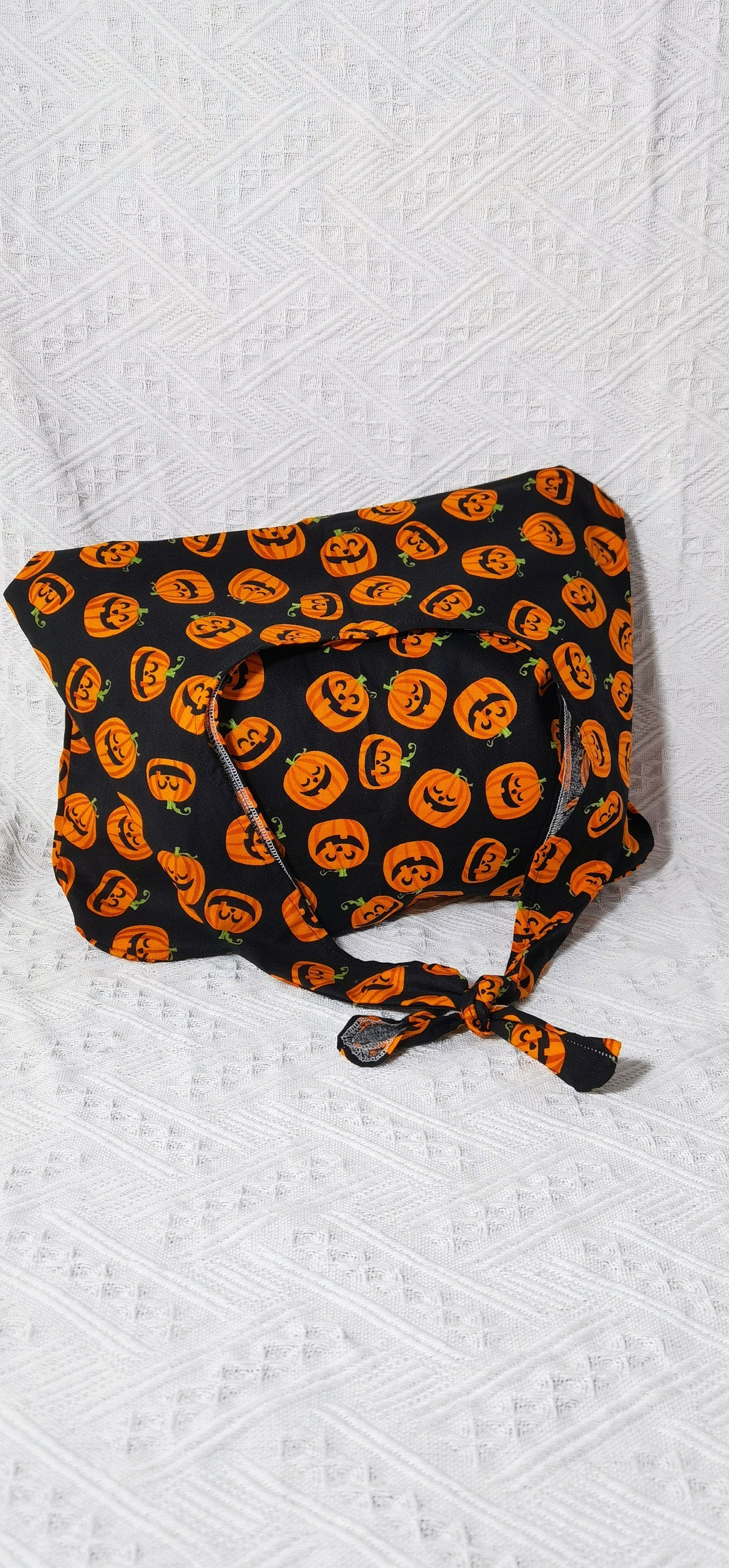Halloween pumpkin bag  tote bag, linen tote bag, market bag, linen bag, adjustable bag  travel bag，beach bag