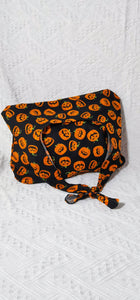 Halloween pumpkin bag  tote bag, linen tote bag, market bag, linen bag, adjustable bag  travel bag，beach bag
