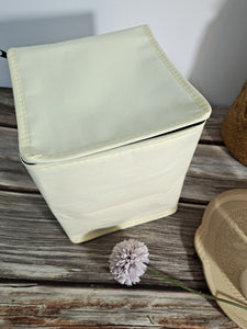 Reusable  Insulated lunch bag bento bag, zero waste , Eco Friendly  lunch box cloth School Gift for Kids women — Pink flowers