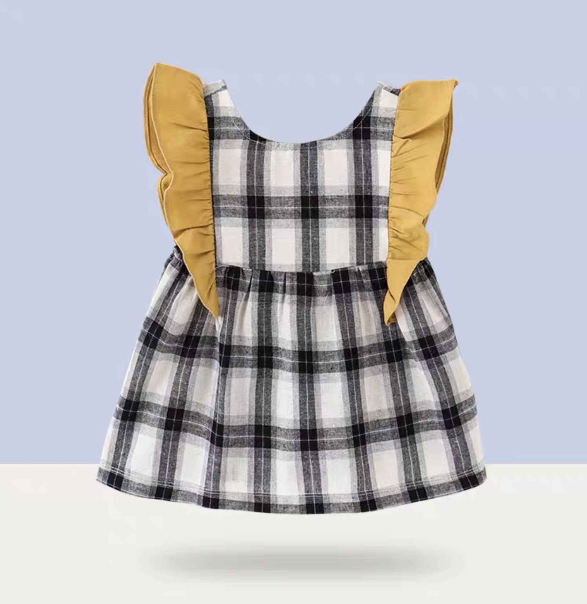 Blue Toddlers  kids apron Waterproof and dirt-proof Princess dress design Christmas gift,Multiple colors