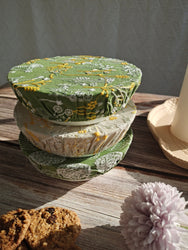 Reusable Bowl Covers Bread Proofing Cover Bread Baking Supplies, Washable Zero Waste Swap, Christmas Gift housewarming Embroidery style